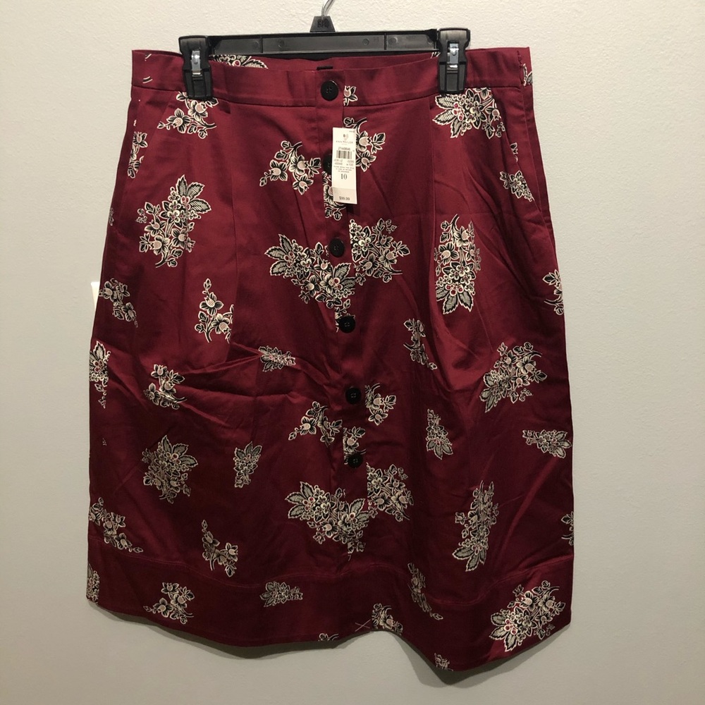 Ann Taylor midi skirt size 10 NWT